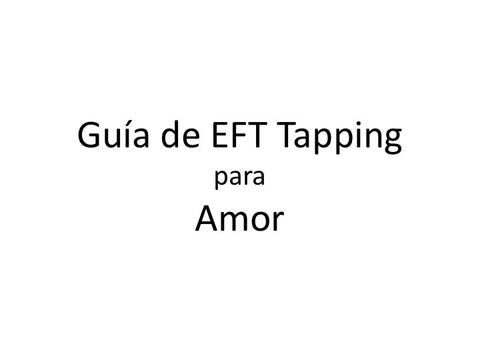 Amor Guia de EFT Tapping (pdf)