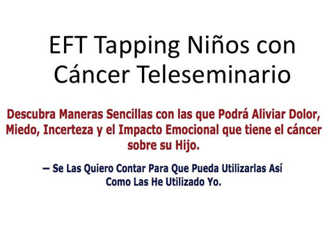 Ninos con Cancer Teleseminar Audios y Transcripcion